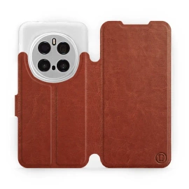 Etui do Huawei Honor Magic7 Pro 5G - wzór Brown&Gray