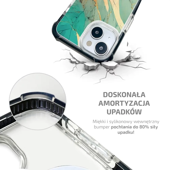 Etui MagSafe Elite Bumper Apple iPhone 13 Pro - wzór D018D