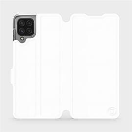 Etui do Samsung Galaxy M32 4G - wzór White&Orange