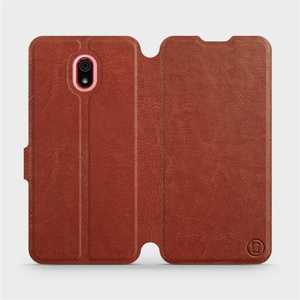 Etui do Xiaomi Redmi 8a - wzór Brown&Gray