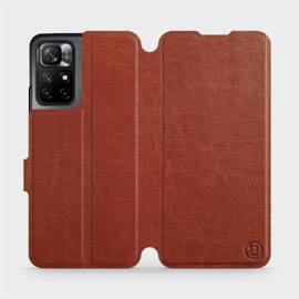 Etui do Xiaomi Redmi Note 11S 5G - wzór Brown&Orange