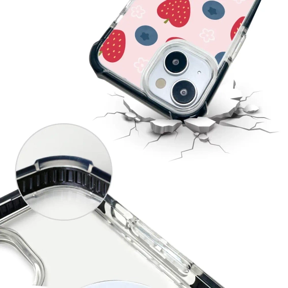 Etui MagSafe Elite Bumper Apple iPhone 15 Pro Max - wzór DP84D