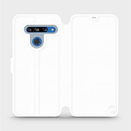 Etui do LG G8s ThinQ - wzór White&Gray
