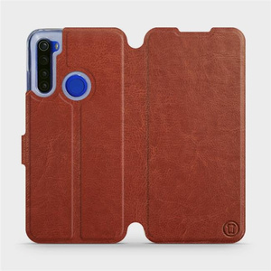 Etui do Xiaomi Redmi Note 8T - wzór Brown&Orange