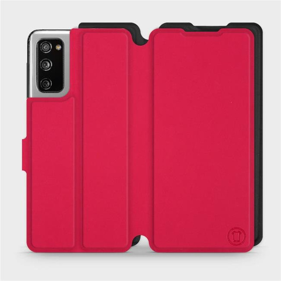 Etui Soft Touch do Samsung Galaxy S20 FE - wzór Żywa czerwień z czernią