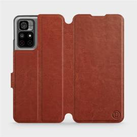 Etui do Xiaomi Redmi Note 11 - wzór Brown&Orange