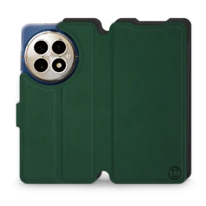 Etui Soft Touch do OnePlus 13 - wzór Miejska zieleń z czernią