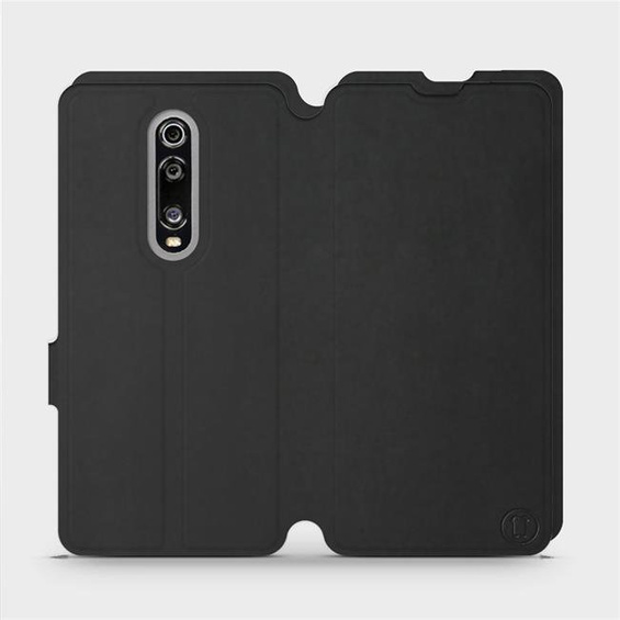 Etui Soft Touch do Xiaomi Mi 9T - wzór Satynowa czerń