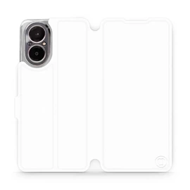 Etui do Realme C67 4G - wzór White&Orange