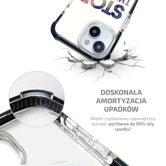 Etui MagSafe Elite Bumper Apple iPhone 12 Pro Max - wzór D078D