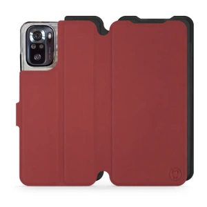 Etui Soft Touch do Xiaomi POCO M5s - wzór Zachodząca czerwień z czernią