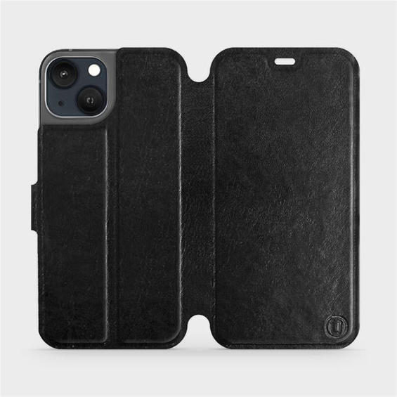 Etui do Apple iPhone 13 - wzór Black&Orange