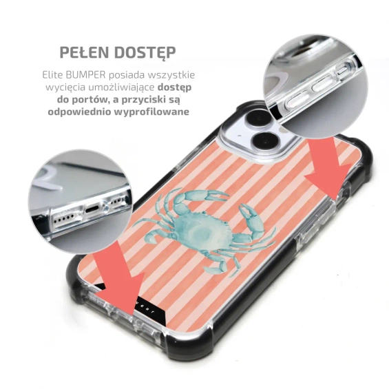 Etui MagSafe Elite Bumper Apple iPhone 12 Pro - wzór DP87D