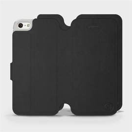 Etui Soft Touch do Apple iPhone 5s - wzór Satynowa czerń