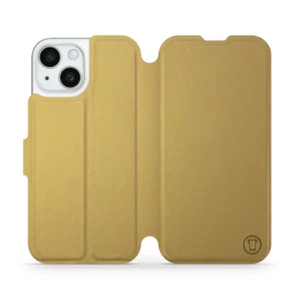Etui do Apple iPhone 15 - wzór Gold&Gray