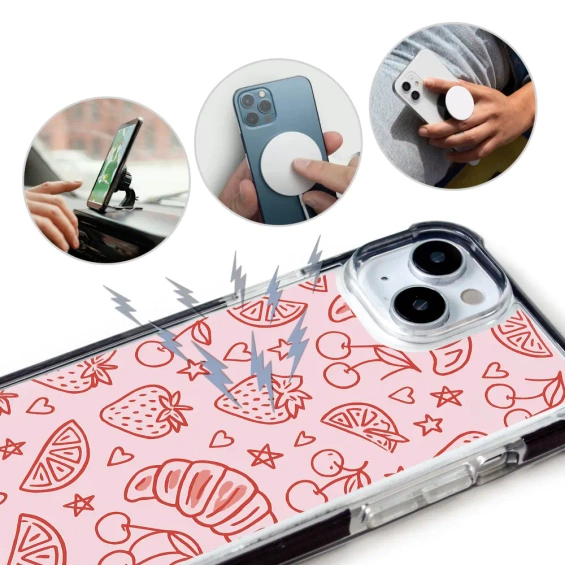 Etui MagSafe Elite Bumper Apple iPhone 14 Pro Max - wzór DP86D