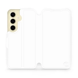 Etui do Samsung Galaxy S24 - wzór White&Orange