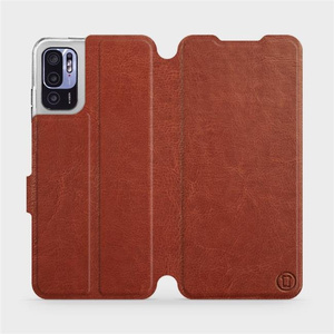 Etui do Xiaomi Redmi Note 10 5G - wzór Brown&Orange