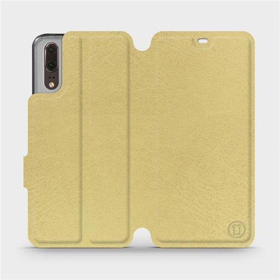 Etui do Huawei P20 - wzór Gold&Gray