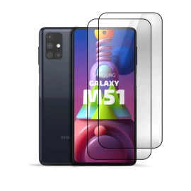 Zestaw 2x Szkło hartowane Clear 9H do Samsung Galaxy M51
