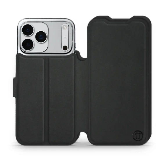 Etui Soft Touch do Apple iPhone 17 Pro Max - wzór Satynowa czerń