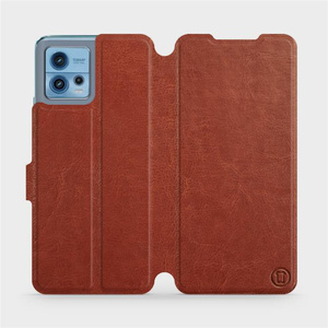 Etui do Motorola Moto G72 - wzór Brown&Orange