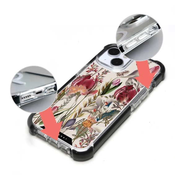 Etui MagSafe Elite Bumper Apple iPhone 16e - wzór D002D