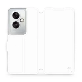 Etui do OPPO A79 5G - wzór White&Orange