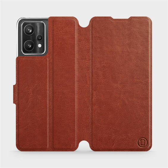 Etui do Realme 9 5G - wzór Brown&Orange
