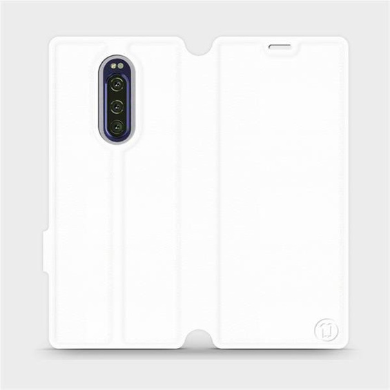 Etui do Sony Xperia 1 - wzór White&Orange