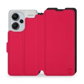 Etui Soft Touch do Xiaomi Redmi Note 13 PRO Plus - wzór Żywa czerwień z czernią