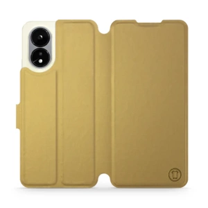 Etui do OPPO A38 - wzór Gold&Gray