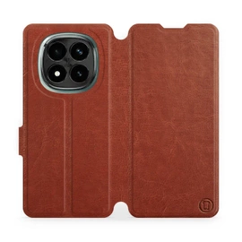 Etui do Xiaomi Redmi Note 14 Pro Plus 5G - wzór Brown&Orange