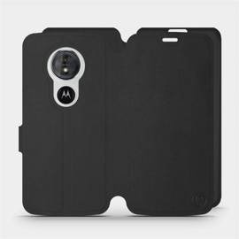 Etui Soft Touch do Motorola Moto G6 Play - wzór Satynowa czerń
