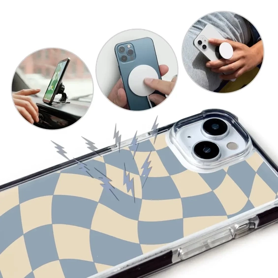 Etui MagSafe Elite Bumper Apple iPhone 15 Plus - wzór DA59D