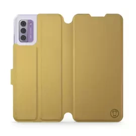 Etui do Nokia G42 - wzór Gold&Gray