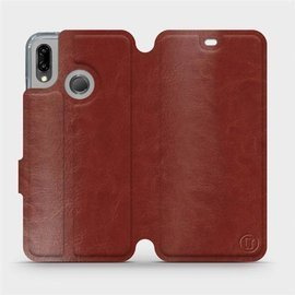 Etui do Huawei P20 Lite - wzór Brown&Orange