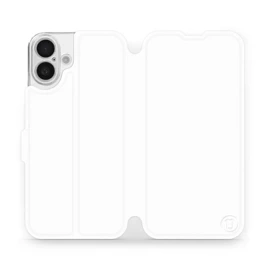 Etui do Apple iPhone 16 Plus - wzór White&Orange