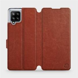 Etui do Samsung Galaxy A42 - wzór Brown&Gray