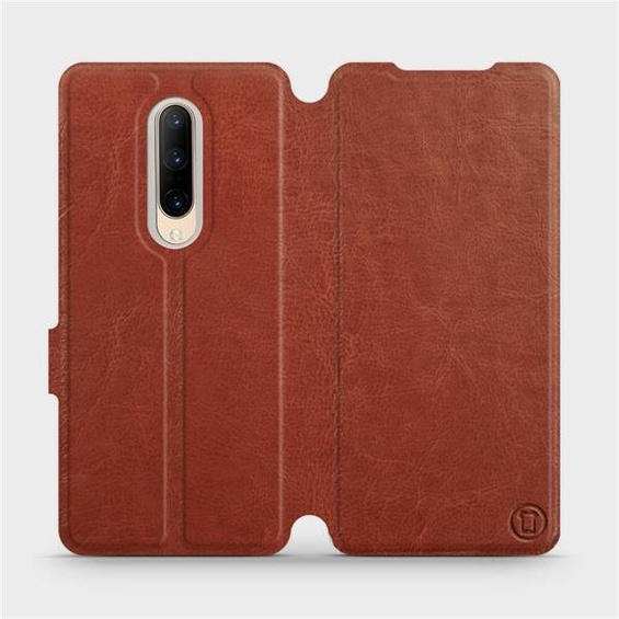 Etui do OnePlus 7 Pro - wzór Brown&Orange