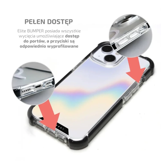 Etui MagSafe Elite Bumper Apple iPhone 15 Plus - wzór D033D