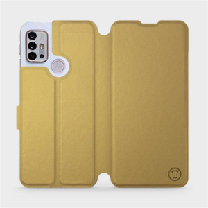 Etui do Motorola Moto G10 - wzór Gold&Gray