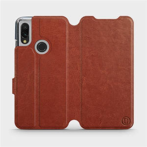 Etui do Xiaomi Redmi 7 - wzór Brown&Orange