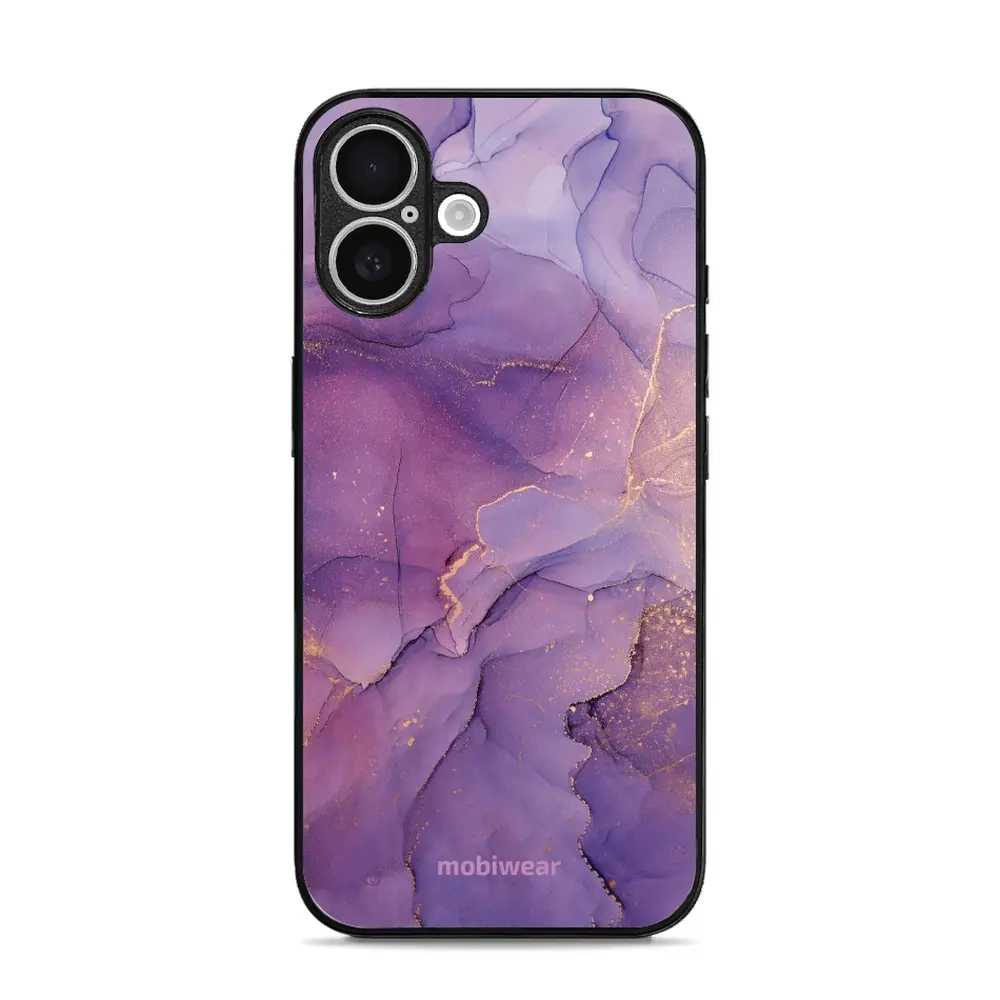 Mobiwear Glossy Case, etui na telefon, ochrona urządzenia, stylowa grafika, bezpieczna obudowa, fioletowe