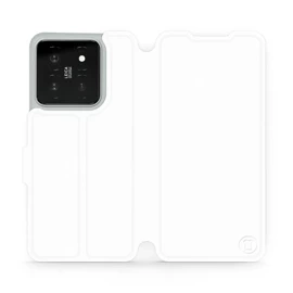 Etui do Xiaomi 14 - wzór White&Orange