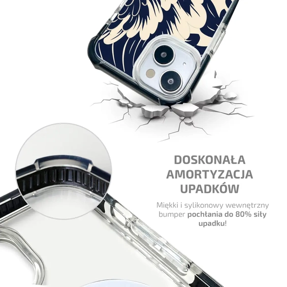 Etui MagSafe Elite Bumper Apple iPhone 16e - wzór DA40D