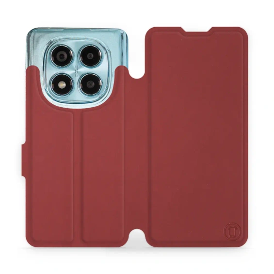 Etui Soft Touch do Xiaomi Redmi Note 14 Pro 4G - wzór Zachodząca czerwień z czernią