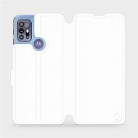 Etui do Motorola Moto G30 - wzór White&Gray