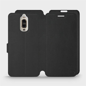 Etui Soft Touch do Huawei Mate 9 Pro - wzór Satynowa czerń