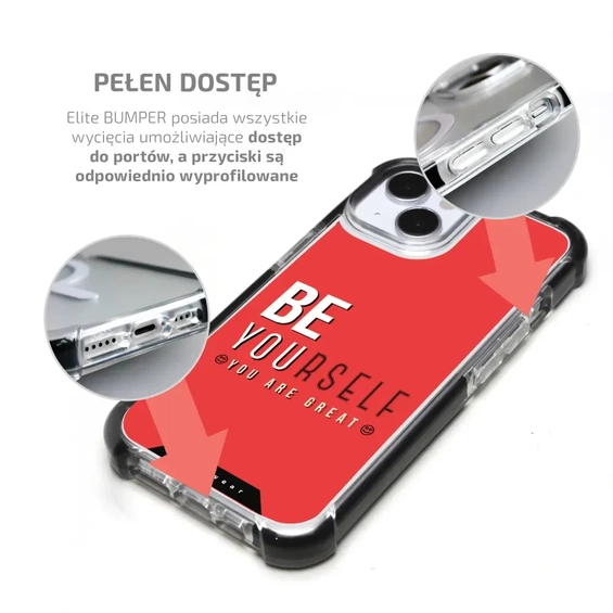 Etui MagSafe Elite Bumper Apple iPhone 13 Pro - wzór D072D